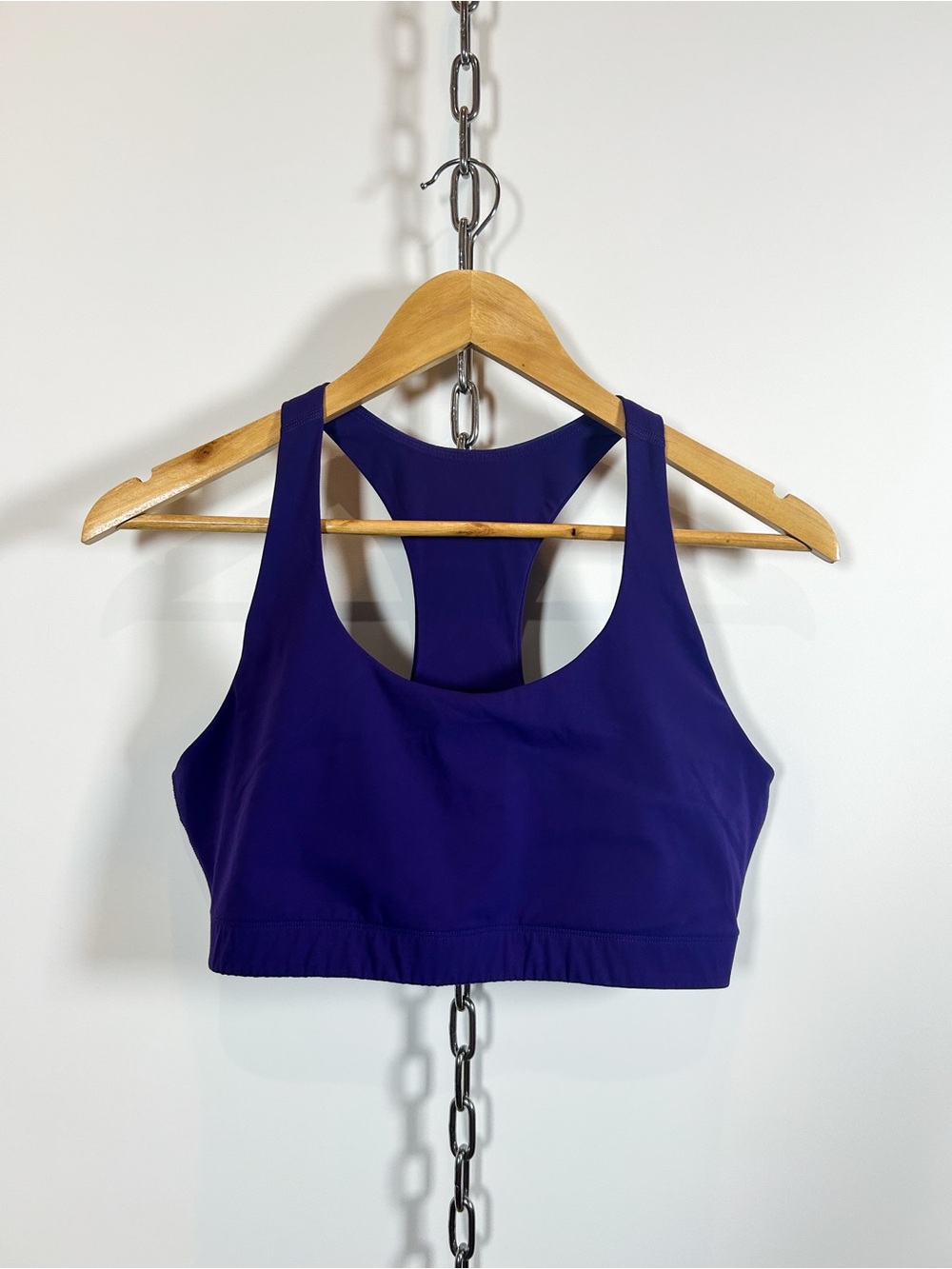 Outdoor Voices Sports Bra in Deep Purple